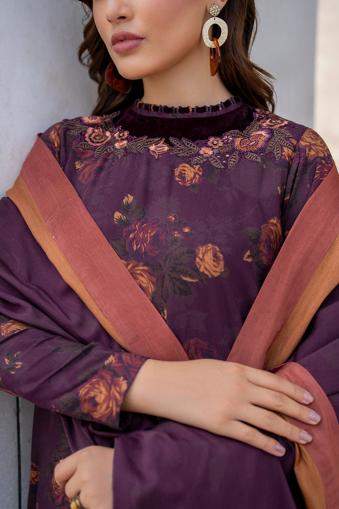 Baroque | Luxury Pret 24 | VISCOSE UF-736 - Pakistani Designer Dress - by Baroque | Type: Ladies Clothes - 100% Original at Saira Sultan