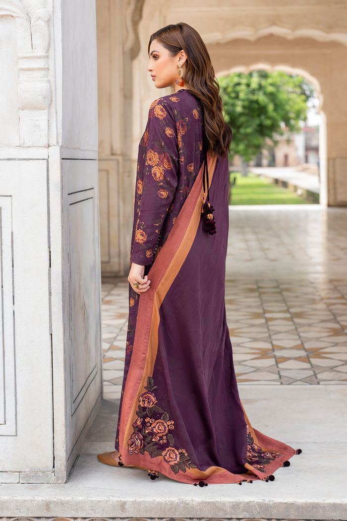 Baroque | Luxury Pret 24 | VISCOSE UF-736 - Pakistani Designer Dress - by Baroque | Type: Ladies Clothes - 100% Original at Saira Sultan