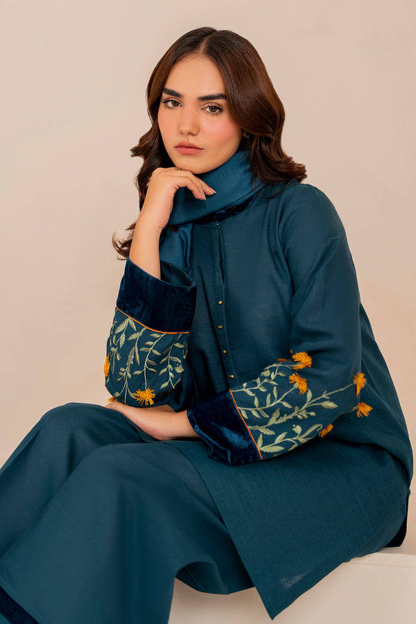 Baroque | Luxury Pret 24 | KHADDAR PR-999 - Pakistani Designer Dress - by Baroque | Type: Ladies Clothes - 100% Original at Saira Sultan