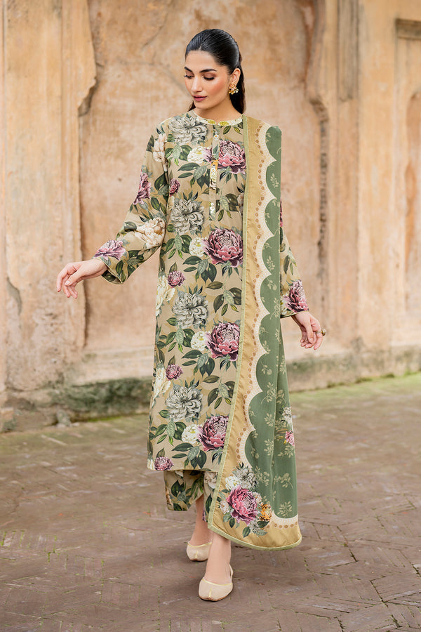 Baroque | Luxury Pret 24 | VISCOSE UF-729 - Pakistani Designer Dress - by Baroque | Type: Ladies Clothes - 100% Original at Saira Sultan