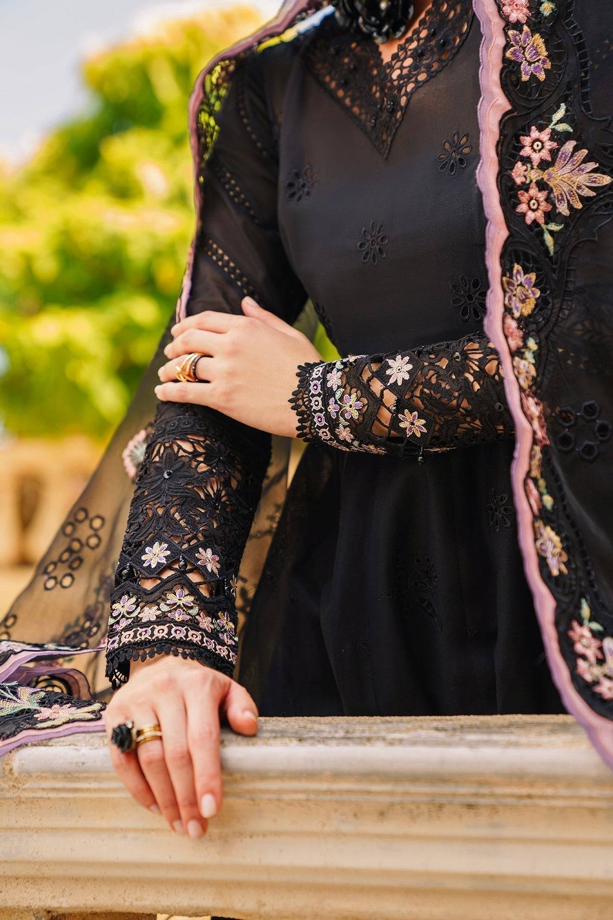 Baroque | Swiss Lawn 24 | SL12-D06 - Pakistani Designer Dress - by Baroque | Type: Luxury - 100% Original at Saira Sultan
