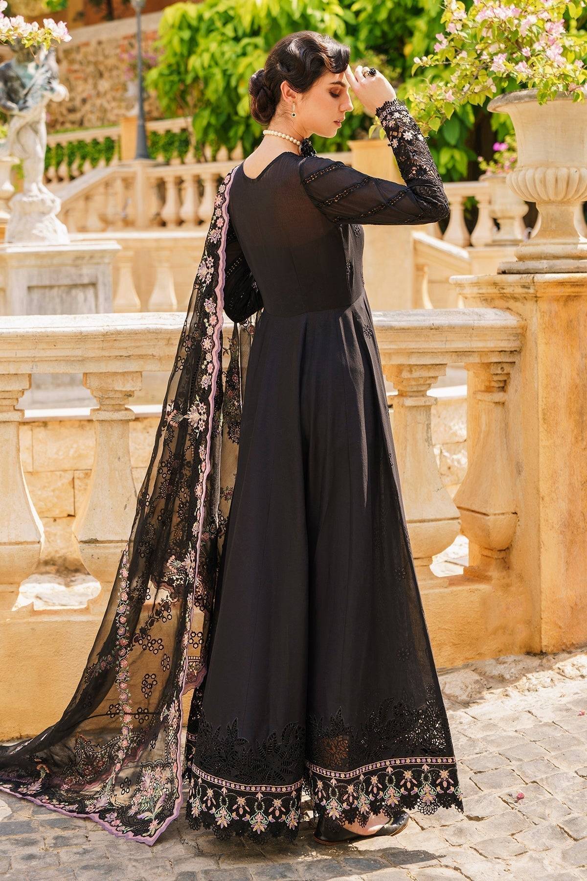 Baroque | Swiss Lawn 24 | SL12-D06 - Pakistani Designer Dress - by Baroque | Type: Luxury - 100% Original at Saira Sultan
