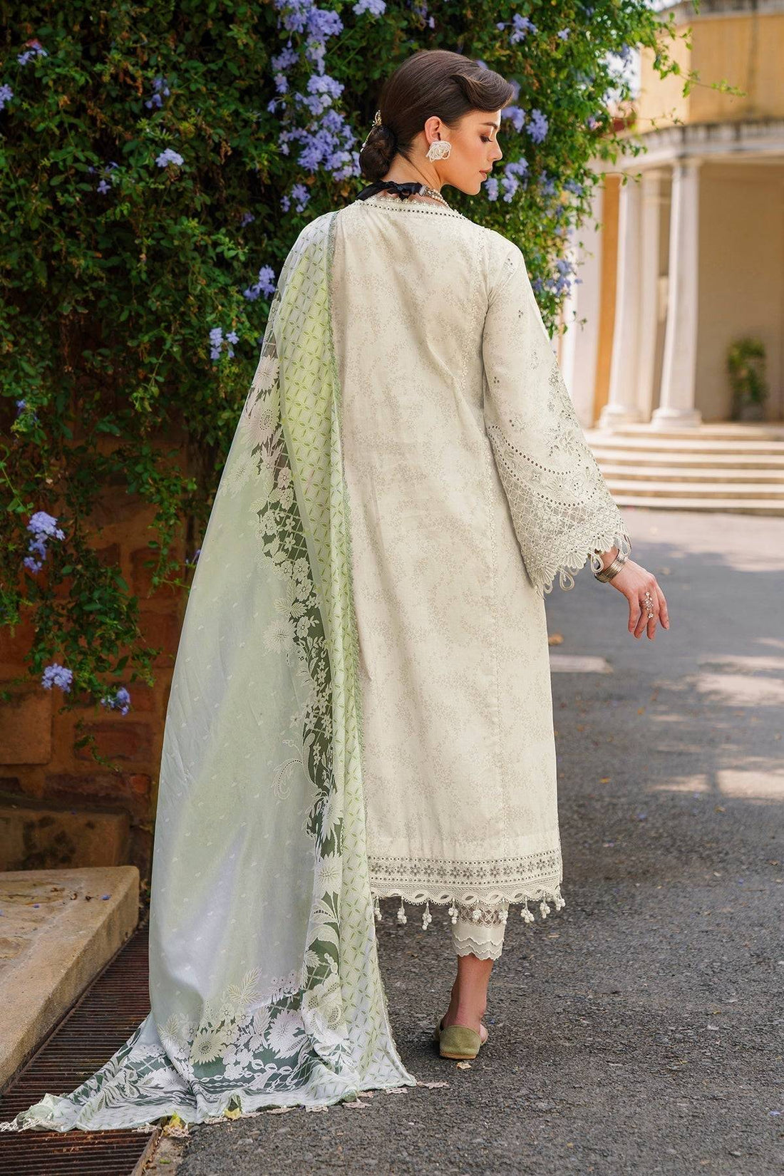Baroque | Swiss Lawn 24 | SL12-D01 - Pakistani Designer Dress - by Baroque | Type: Luxury - 100% Original at Saira Sultan