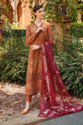 Baroque | Swiss Lawn 24 | SL12-D08 - Pakistani Designer Dress - by Baroque | Type: Luxury - 100% Original at Saira Sultan