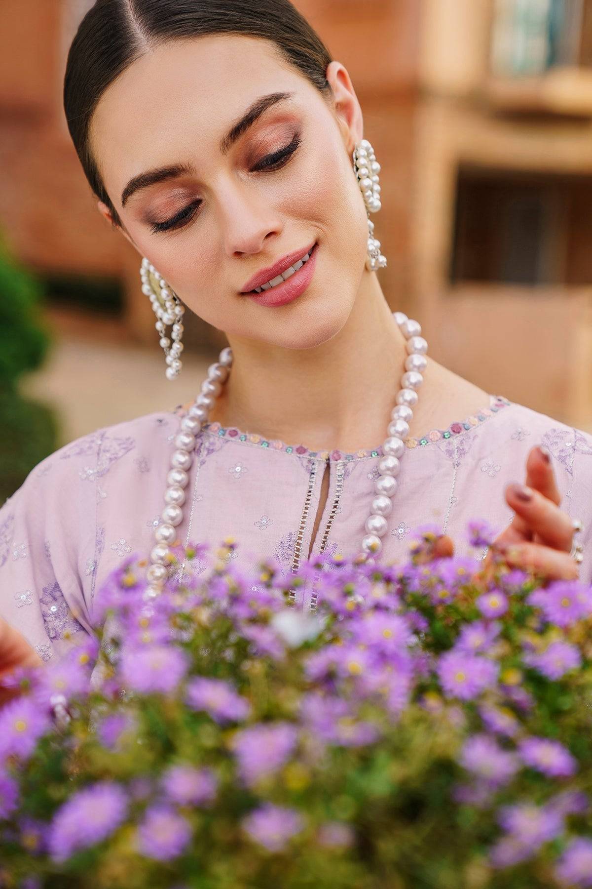 Baroque | Swiss Lawn 24 | SL12-D09 - Pakistani Designer Dress - by Baroque | Type: Luxury - 100% Original at Saira Sultan