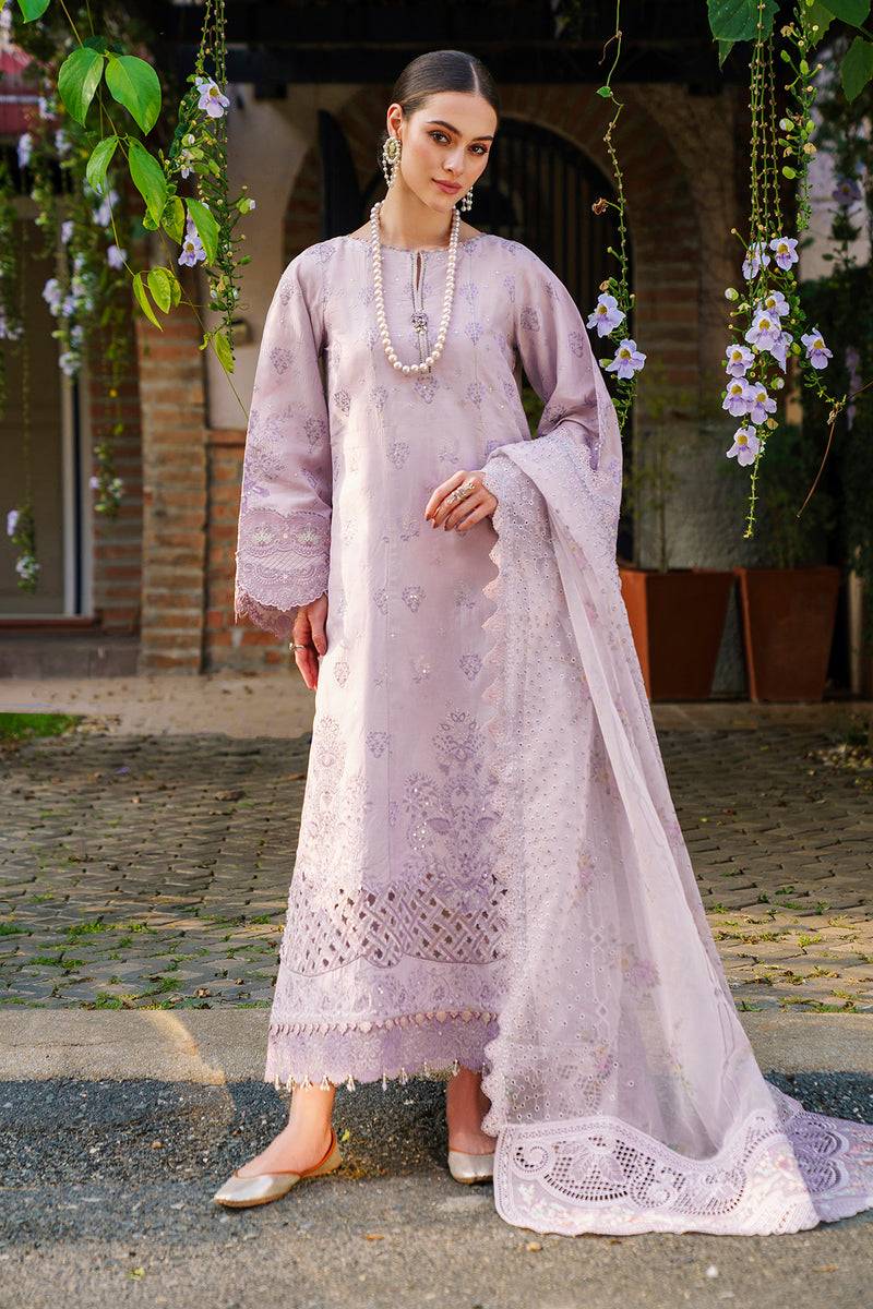 Baroque | Swiss Lawn 24 | SL12-D09 - Pakistani Designer Dress - by Baroque | Type: Luxury - 100% Original at Saira Sultan