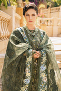 Baroque | Swiss Lawn 24 | SL12-D10 - Pakistani Designer Dress - by Baroque | Type: Luxury - 100% Original at Saira Sultan