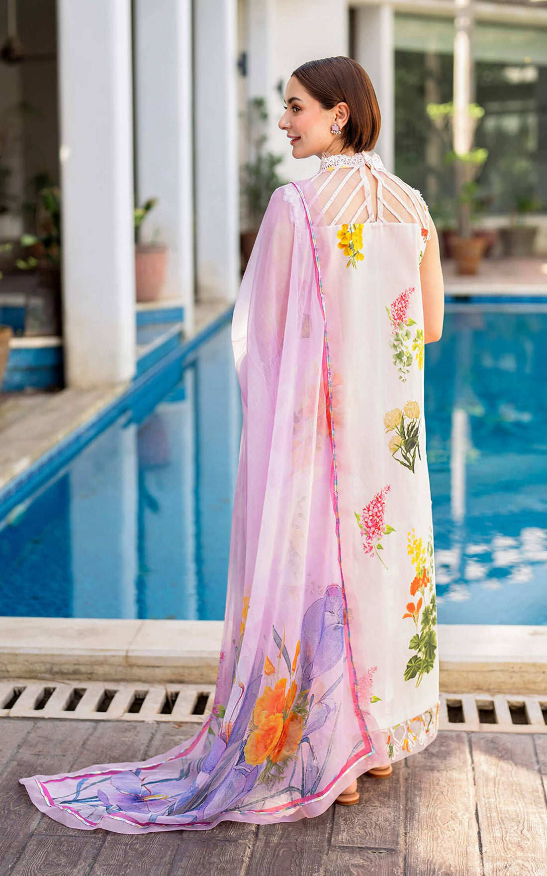 Asifa and Nabeel | Meraki Summer Vol 2 | Bulbul MK-05 - Pakistani Designer Dress - by Asifa and Nabeel | Type: Luxury - 100% Original at Saira Sultan