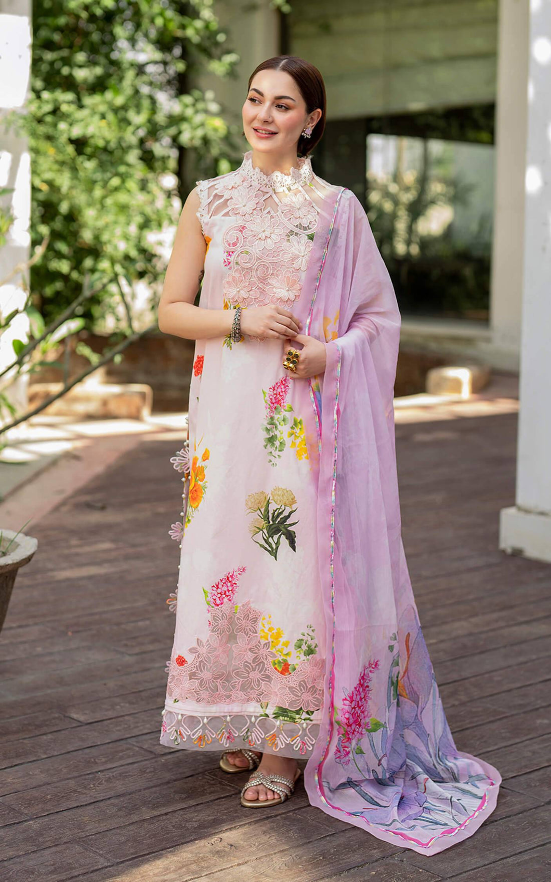 Asifa and Nabeel | Meraki Summer Vol 2 | Bulbul MK-05 - Pakistani Designer Dress - by Asifa and Nabeel | Type: Luxury - 100% Original at Saira Sultan