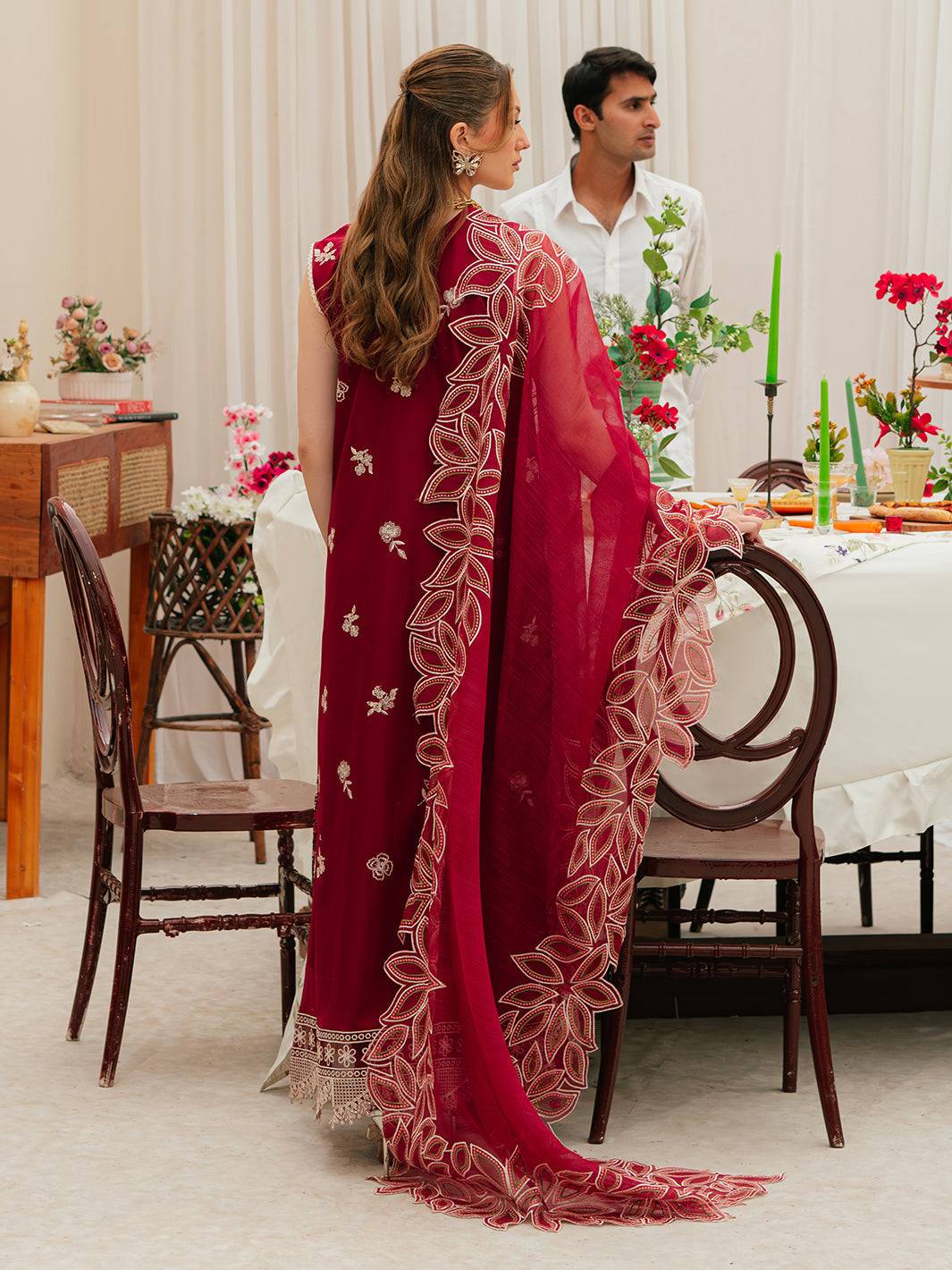 Mahnur | Allenura Luxury Lawn 24 | CELESTIAL - Pakistani Designer Dress - by Mahnur | Type: Luxury - 100% Original at Saira Sultan