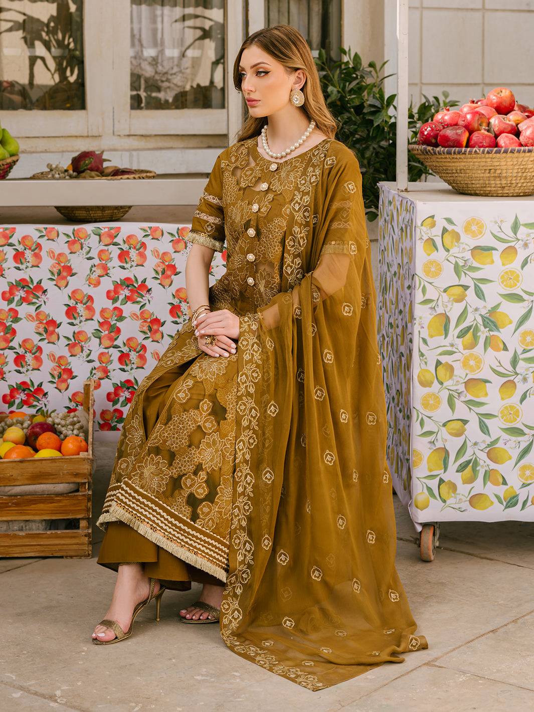 Mahnur | Mahrukh Eid Edit 24 | CHLOE - Pakistani Designer Dress - by Mahnur | Type: Luxury - 100% Original at Saira Sultan