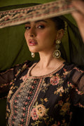 Dhanak | Festive Formals | SS24DU-3192 BLACK 3Pcs - Pakistani Designer Dress - by Dhanak | Type: Formal - 100% Original at Saira Sultan
