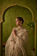 Dhanak | Festive Formals | SS24DU-3194 BEIGE 3Pcs - Pakistani Designer Dress - by Dhanak | Type: Luxury - 100% Original at Saira Sultan