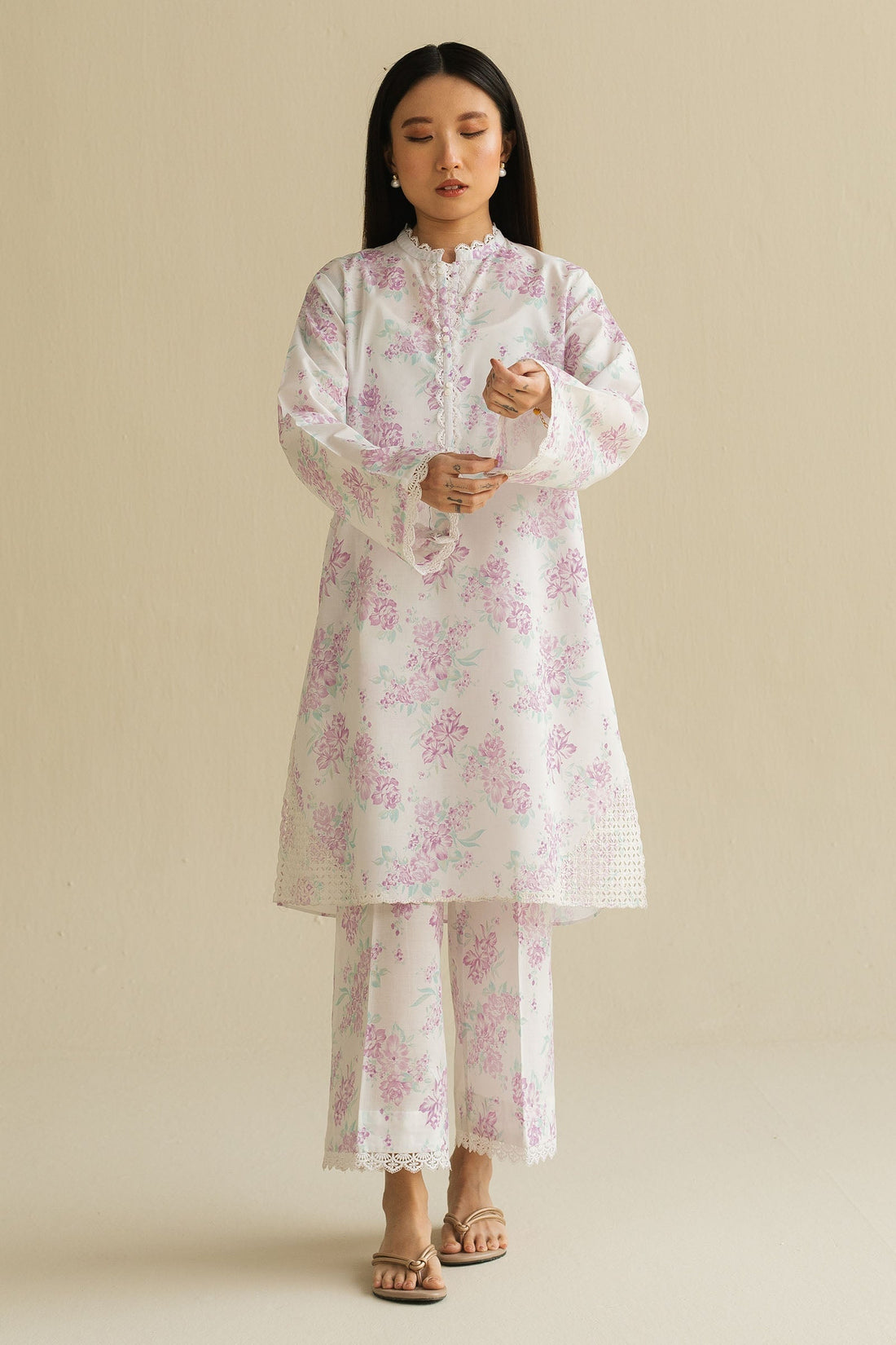 Zara Shahjahan | Love Coco 2025 | CR25B0212 XS White Cambric