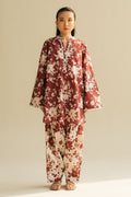 Zara Shahjahan | Love Coco 2025 | CR25B0219 L Red Cambric