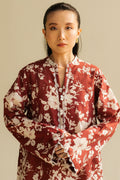 Zara Shahjahan | Love Coco 2025 | CR25B0219 M Red Cambric