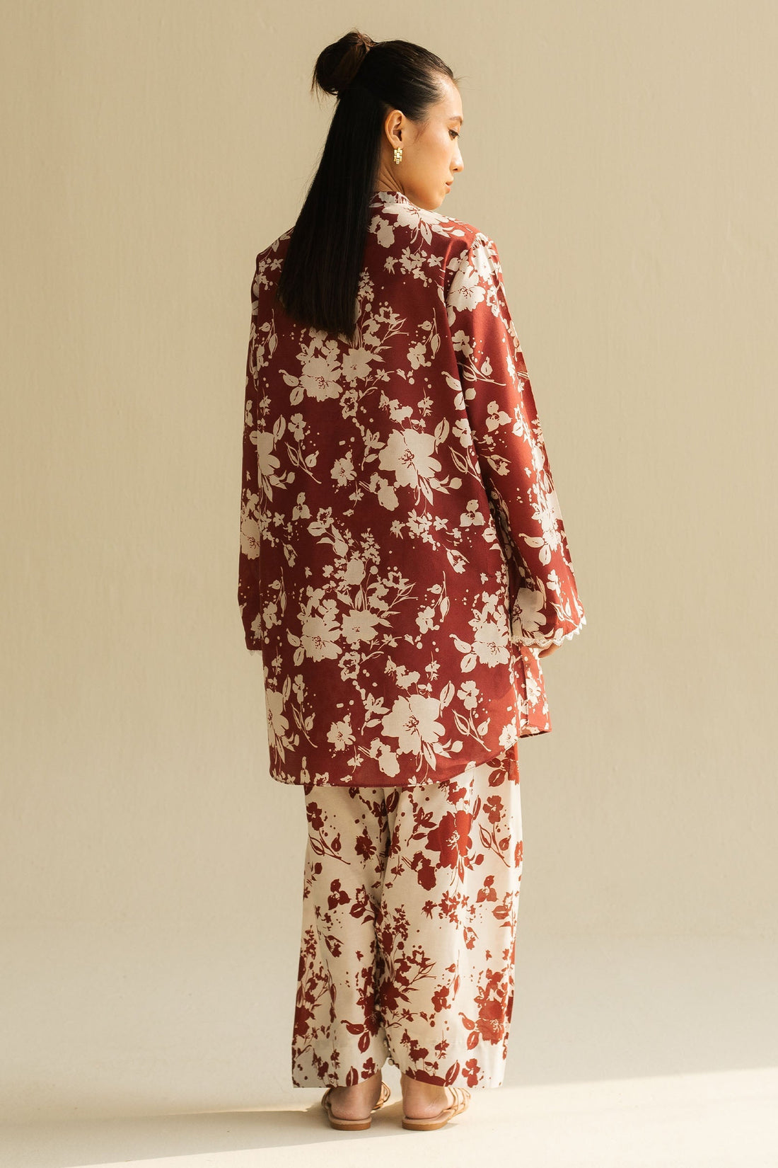 Zara Shahjahan | Love Coco 2025 | CR25B0219 XS Red Cambric