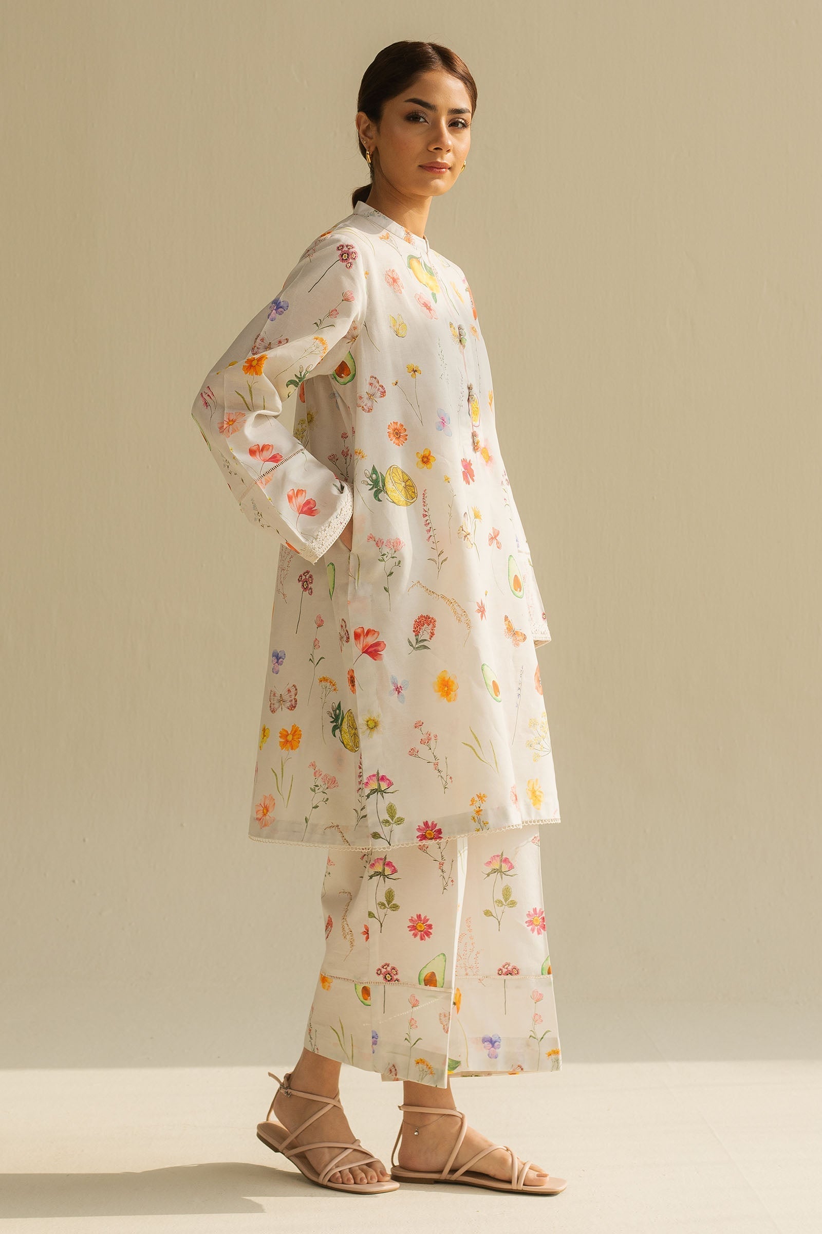 Zara Shahjahan | Love Coco 2025 | CR25B0224 L White Cambric