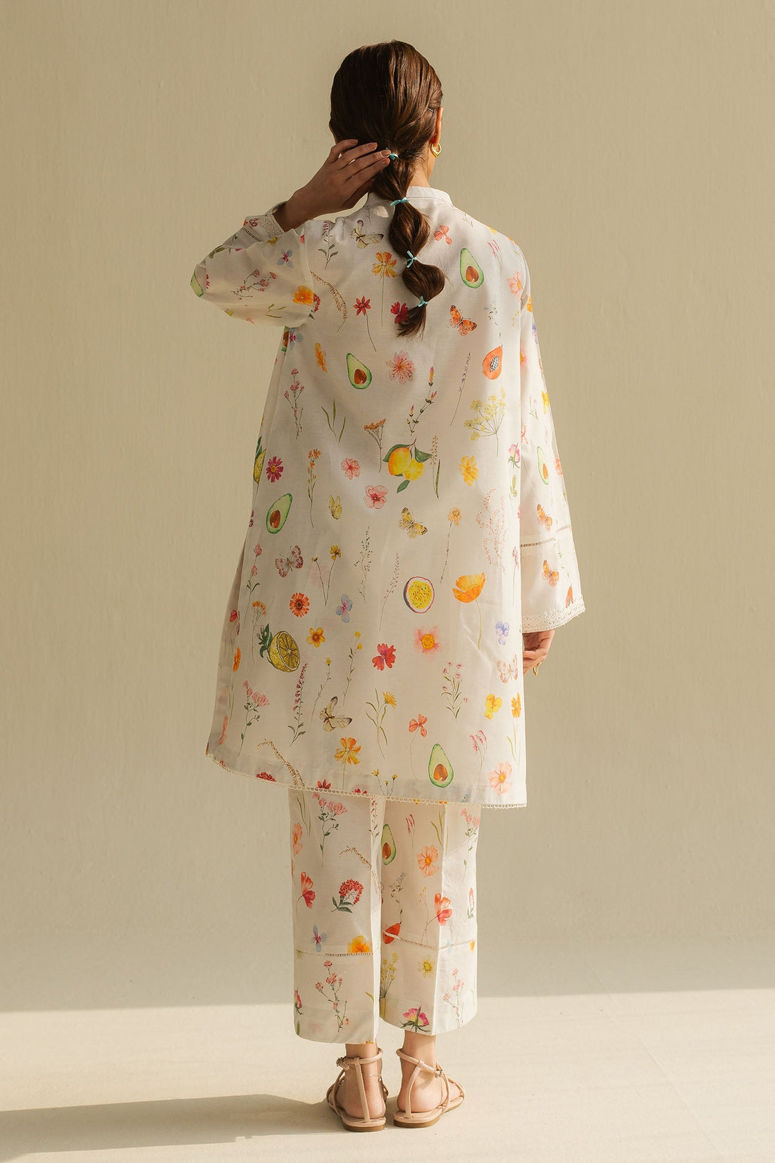 Zara Shahjahan | Love Coco 2025 | CR25B0224 XS White Cambric