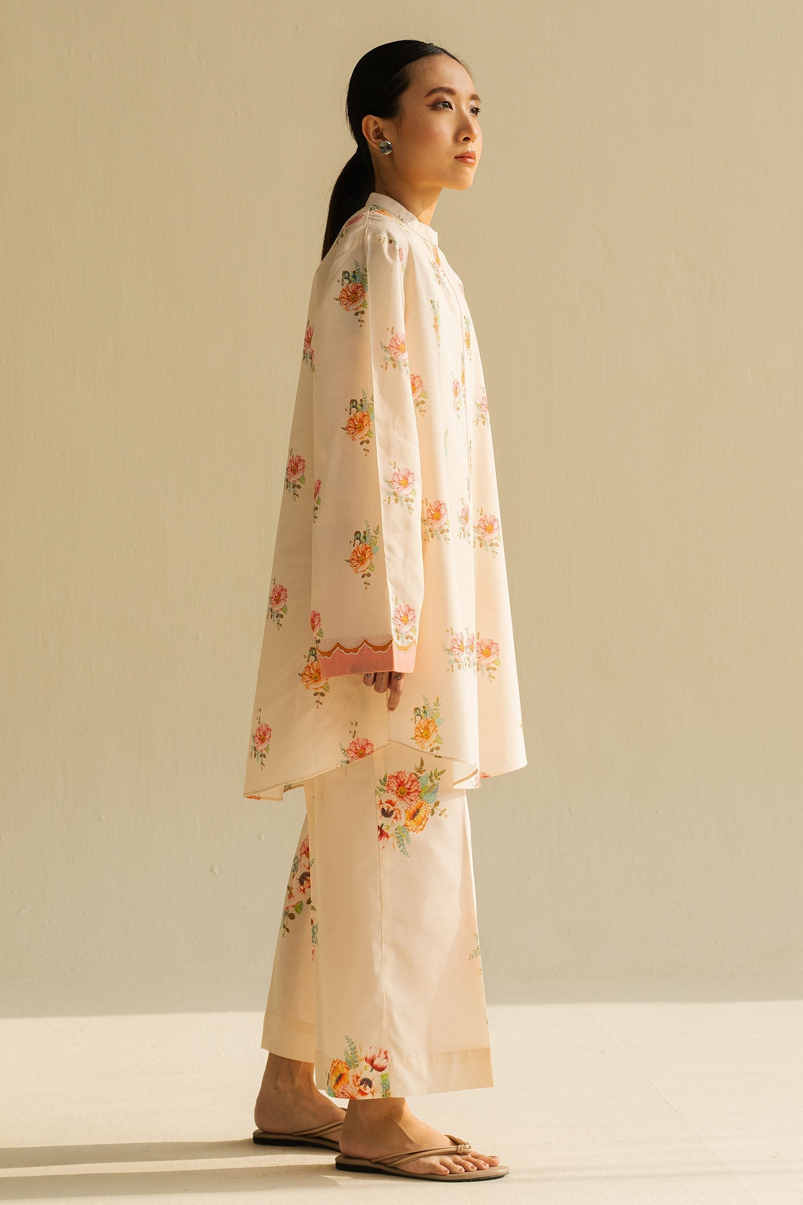 Zara Shahjahan | Love Coco 2025 | CR25B0226 L Beige Cambric