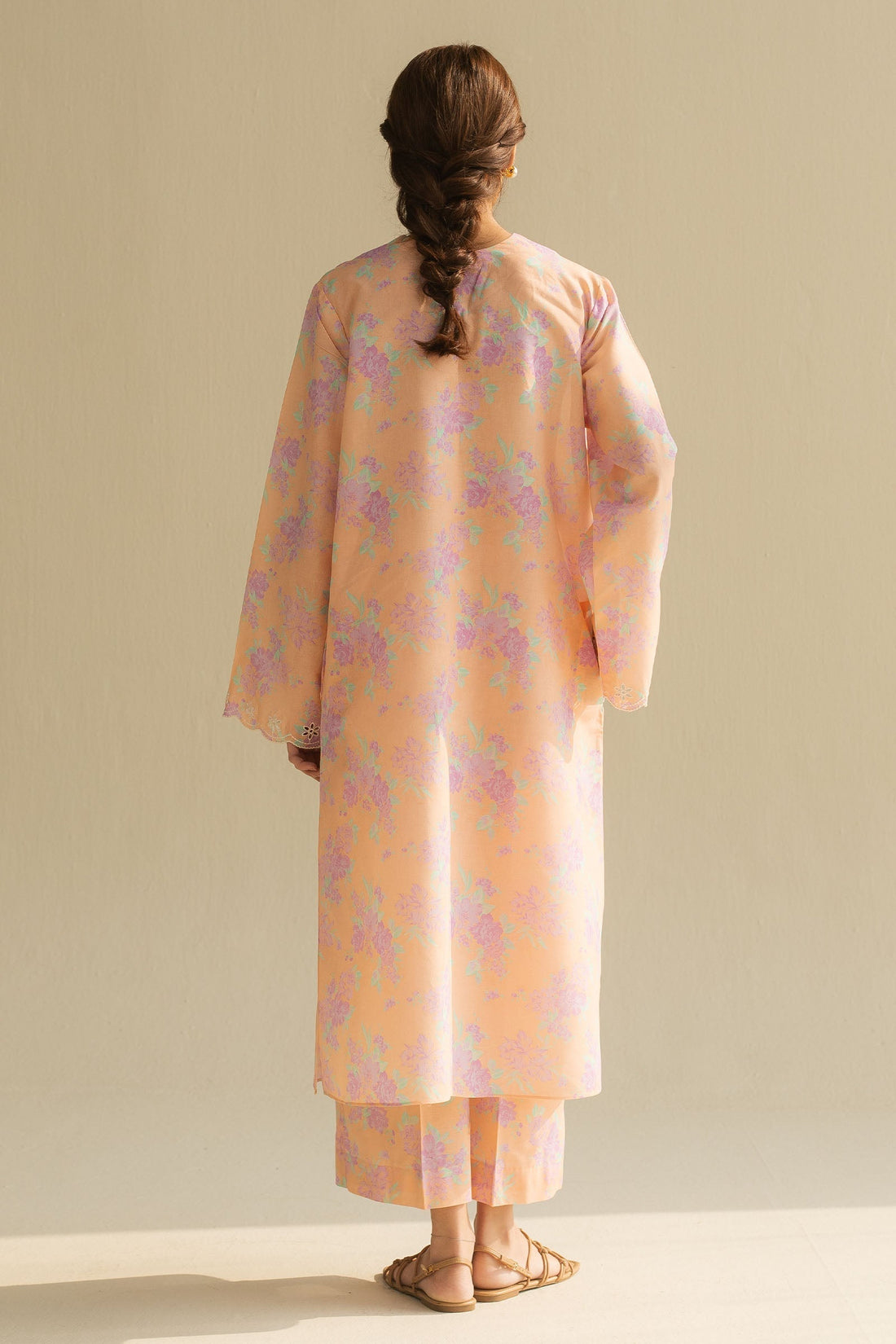 Zara Shahjahan | Love Coco 2025 | CR25B0228 XS Pale Peach Cambric
