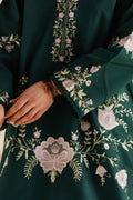 Zara Shahjahan | Eid Pret 25 | CR25P0227 M Emerald Green Dobby