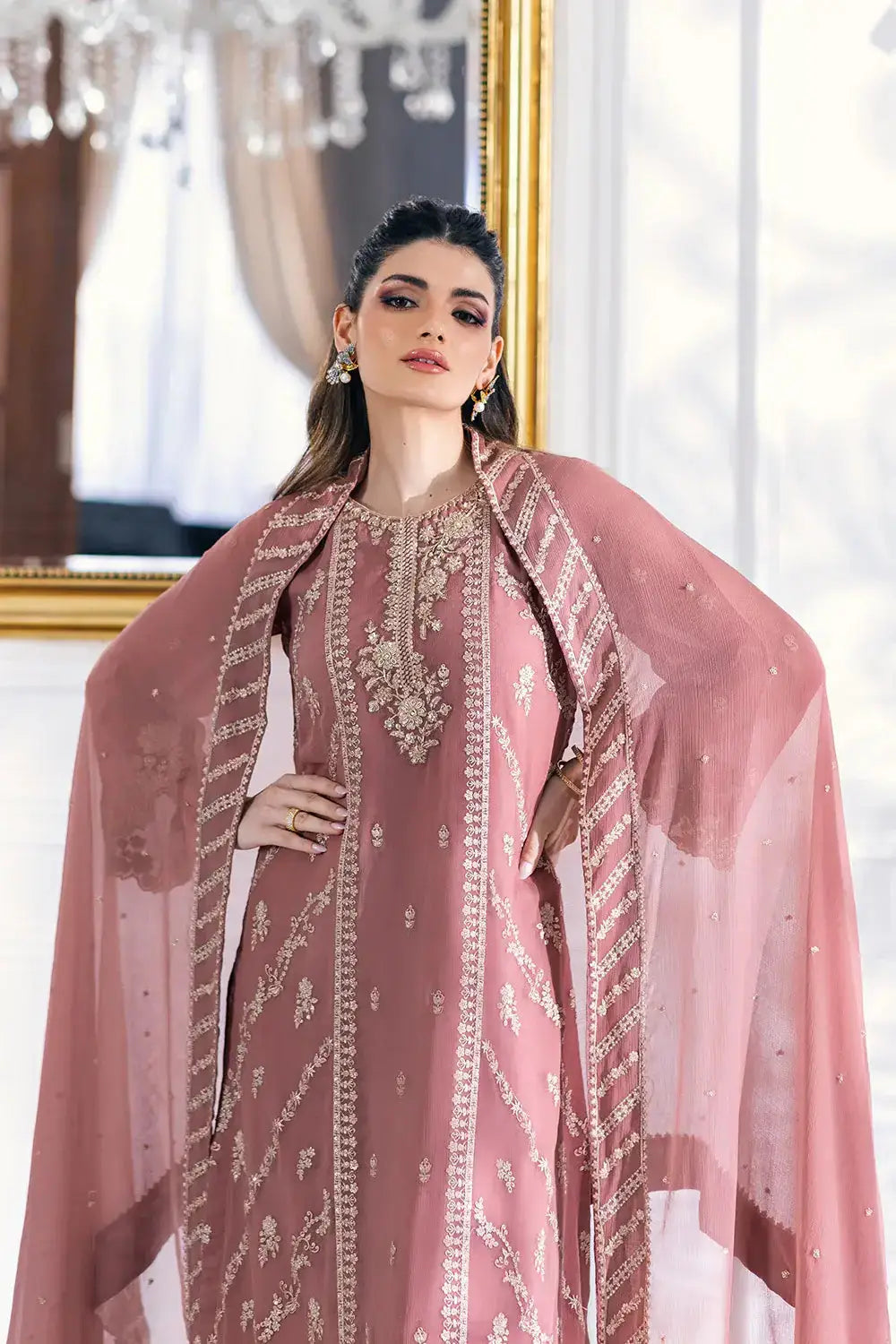 Azure | Embroidered Ensembles 23 | Candy Blush - Pakistani Designer Dress - by Azure | Type: Formal - 100% Original at Saira Sultan