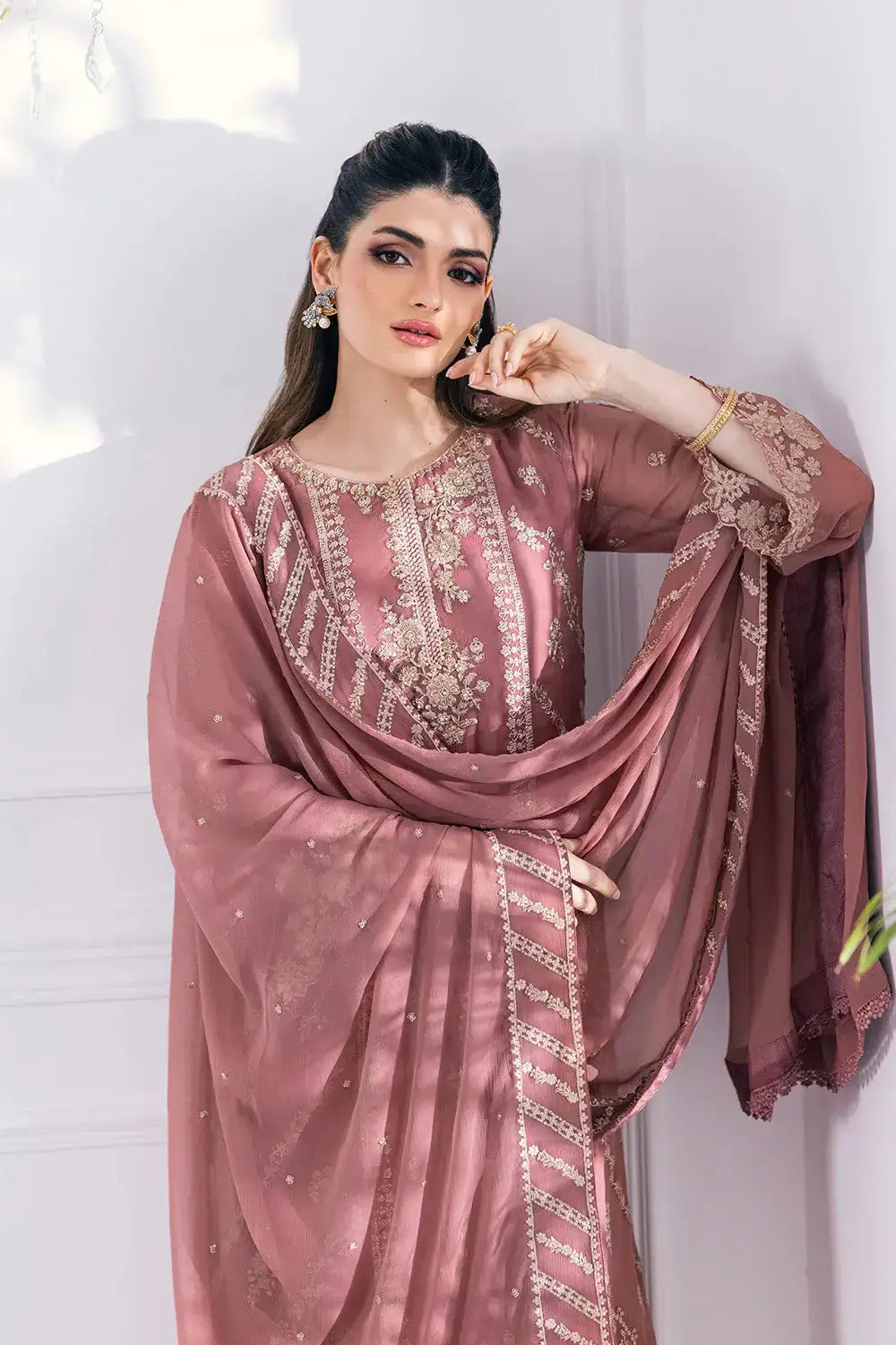 Azure | Embroidered Ensembles 23 | Candy Blush - Pakistani Designer Dress - by Azure | Type: Formal - 100% Original at Saira Sultan