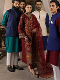 Mahnur | Mahrukh Luxury Lawn 24 | CARNATION - Pakistani Designer Dress - by Mahnur | Type: Luxury - 100% Original at Saira Sultan