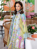 Mahnur | After Hours Luxury Lawn 25 | Citrus Glow XL Light Blue Lawn