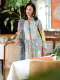Mahnur | After Hours Luxury Lawn 25 | Citrus Glow Custom Size Light Blue Lawn