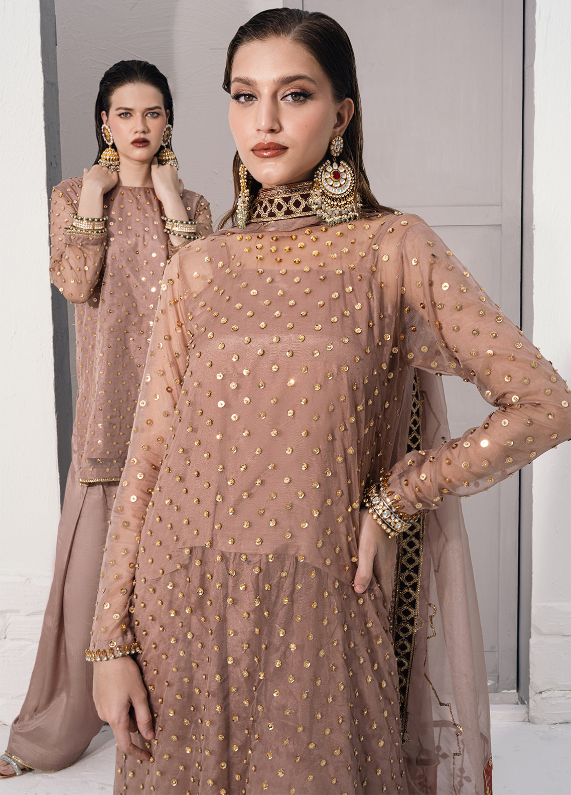 Sahane | Savoir Luxury Formals | CT-140001 Lirio - Savoir - Pakistani Designer Dress - by Sahane | Type: Formal - 100% Original at Saira Sultan