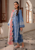 Crimson | Aaleen Winter 24 | Modern Memsaab S Blue Karandi