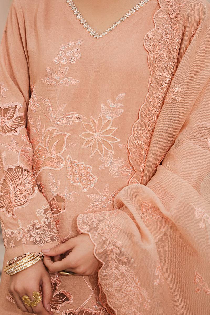 Cross Stitch | Eid Collection | MYSTIC BLEND - Pakistani Designer Dress - by Cross Stitch | Type: Luxury - 100% Original at Saira Sultan