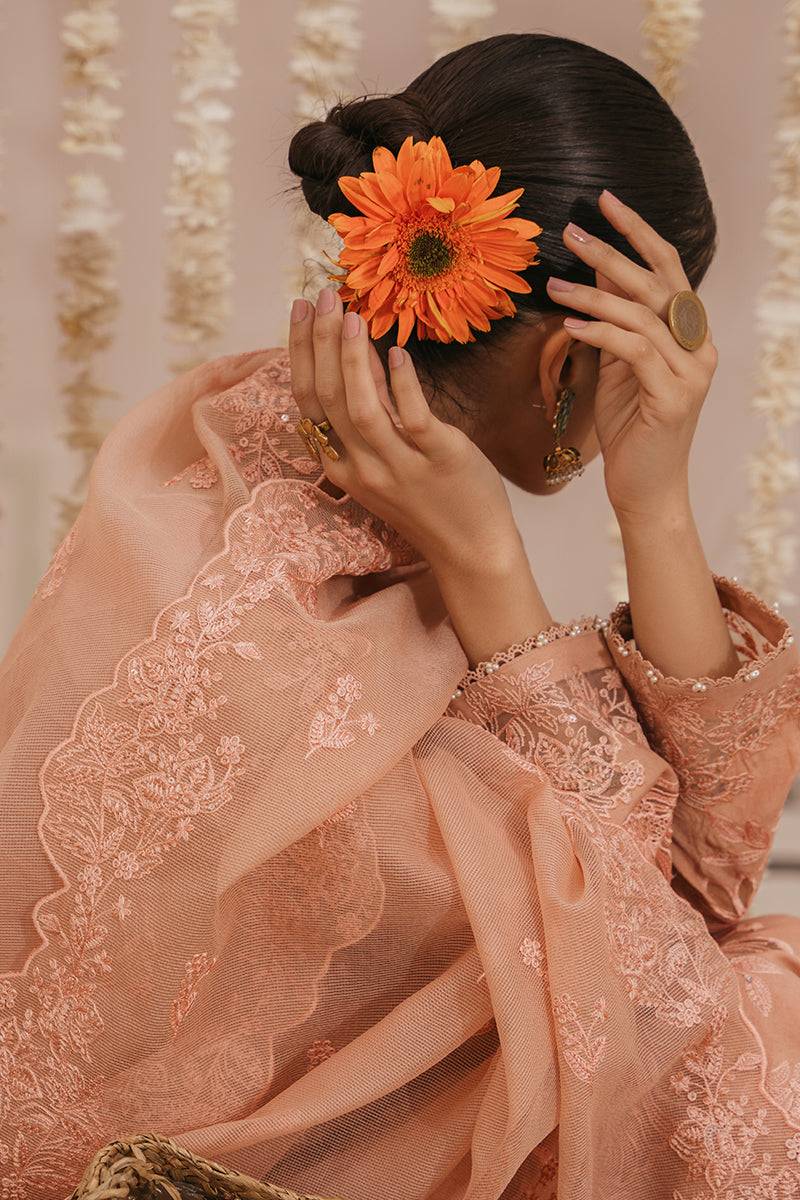 Cross Stitch | Eid Collection | MYSTIC BLEND - Pakistani Designer Dress - by Cross Stitch | Type: Luxury - 100% Original at Saira Sultan