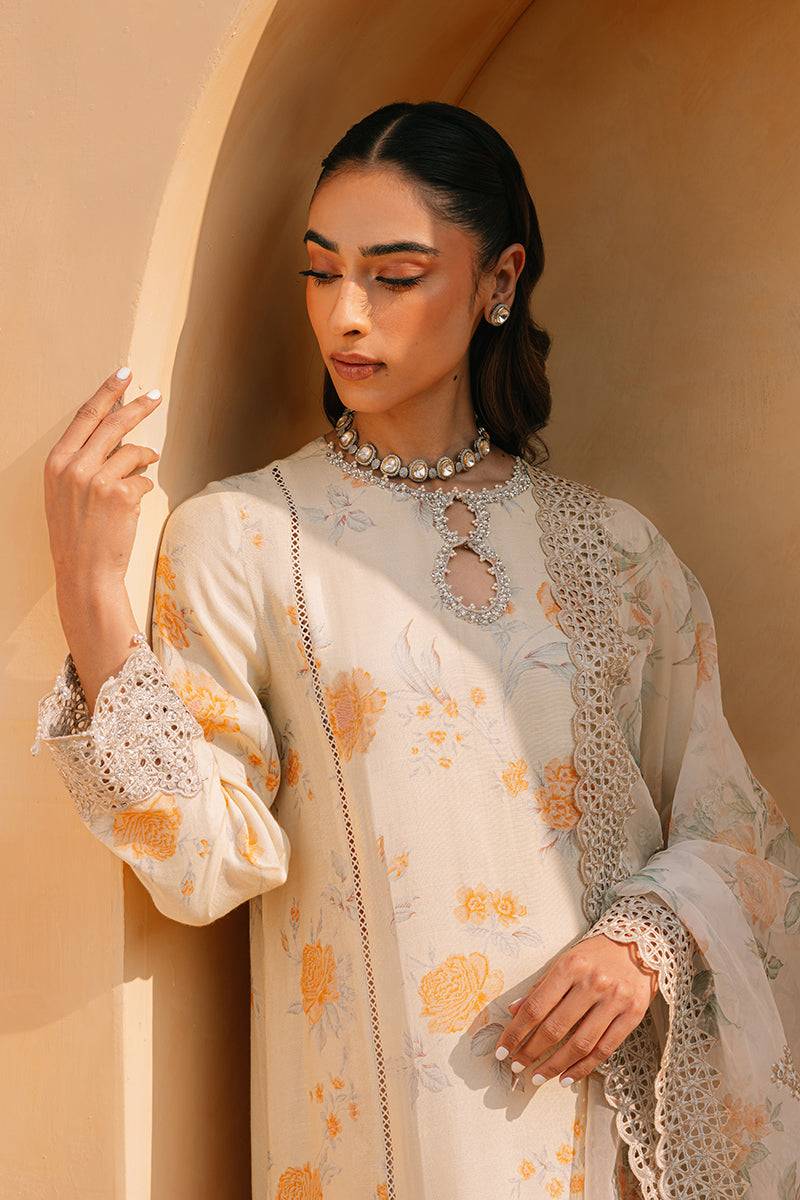 Cross Stitch | Eid Collection | LIME HAZE - Pakistani Designer Dress - by Cross Stitch | Type: Luxury - 100% Original at Saira Sultan