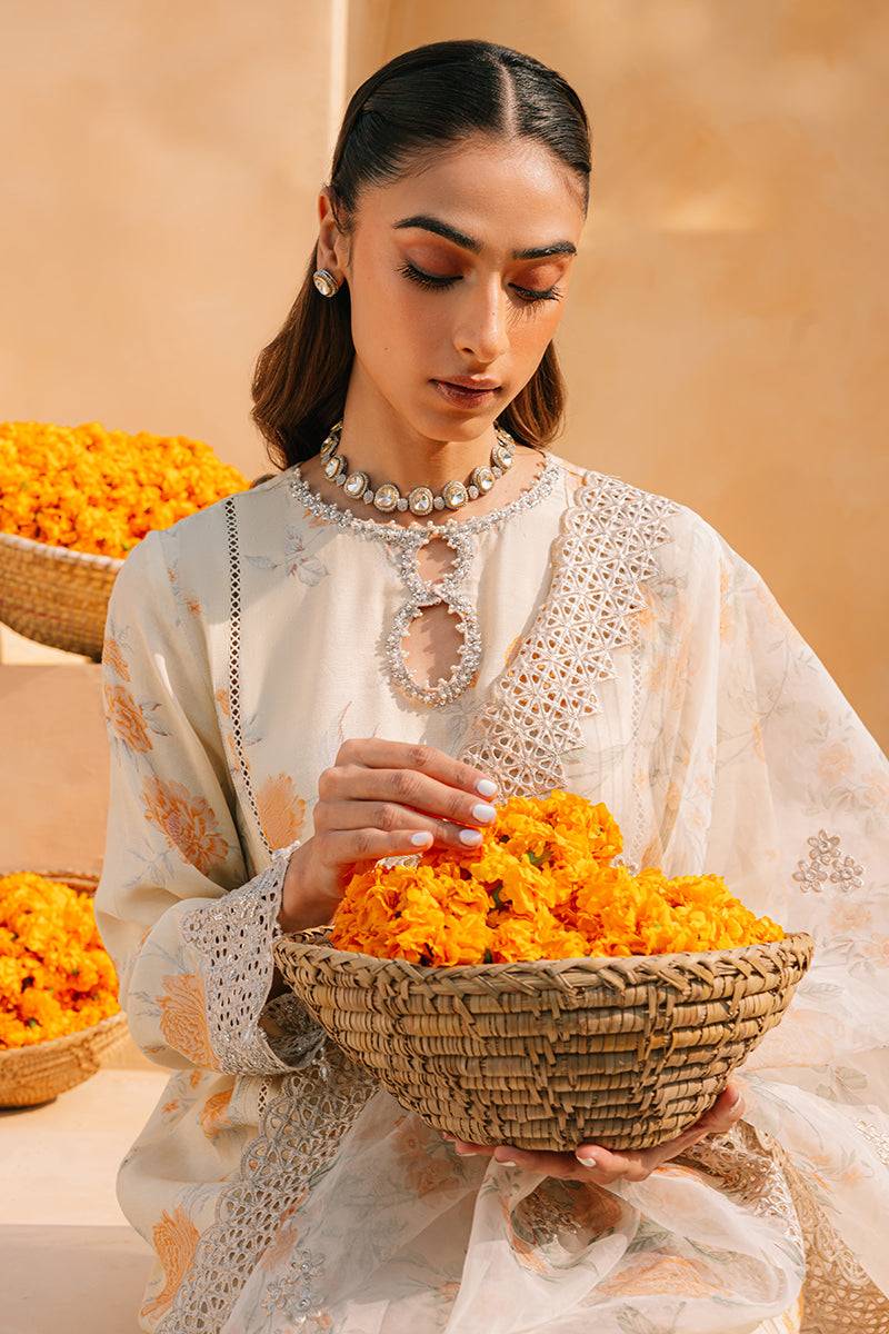 Cross Stitch | Eid Collection | LIME HAZE - Pakistani Designer Dress - by Cross Stitch | Type: Luxury - 100% Original at Saira Sultan