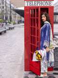 Mahnur | Broadway Luxury Lawn 25 | Tulip XL Blue Lawn