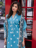 Mahnur | Broadway Luxury Lawn 25 | Scarlet M Teal Lawn