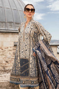 Maria B | M Prints Fall Edit 24 | MPT-2302-A - Pakistani Designer Dress - by Maria B | Type: Luxury - 100% Original at Saira Sultan