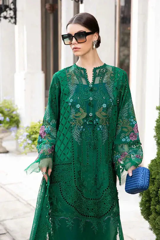 Maria B | Eid Lawn Collection | 02 - Pakistani Designer Dress - by Maria B | Type: Luxury - 100% Original at Saira Sultan