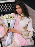 Mahnur | Broadway Luxury Lawn 25 | Cherry Blossom XL White Lawn