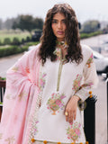 Mahnur | Broadway Luxury Lawn 25 | Cherry Blossom L White Lawn