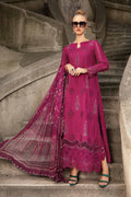 Maria B | M Prints Fall Edit 24 | MPT-2303-B - Pakistani Designer Dress - by Maria B | Type: Luxury - 100% Original at Saira Sultan