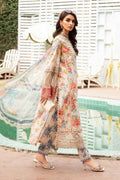 Maria.B | M Print Eid Edit | MPT-2204-A - Pakistani Designer Dress - by Maria B | Type: Luxury - 100% Original at Saira Sultan