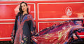 Maria B | M Prints Fall Edit 24 | MPT-2304-B - Pakistani Designer Dress - by Maria B | Type: Luxury - 100% Original at Saira Sultan