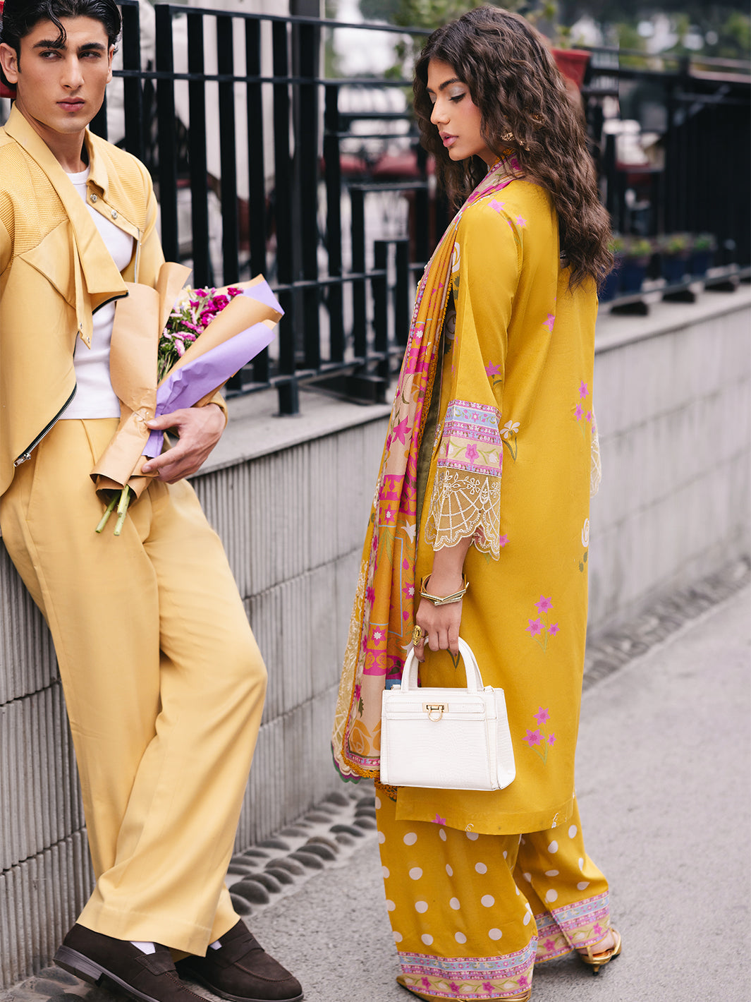 Mahnur | Broadway Luxury Lawn 25 | Buttercup XS Mustard Yellow Lawn