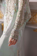 Maria B | Mbroidered 2025 | BD-3005 XL Ice Blue Kaftan