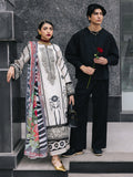 Mahnur | Broadway Luxury Lawn 25 | Freesia XL Off White Lawn