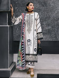 Mahnur | Broadway Luxury Lawn 25 | Freesia XS Off White Lawn